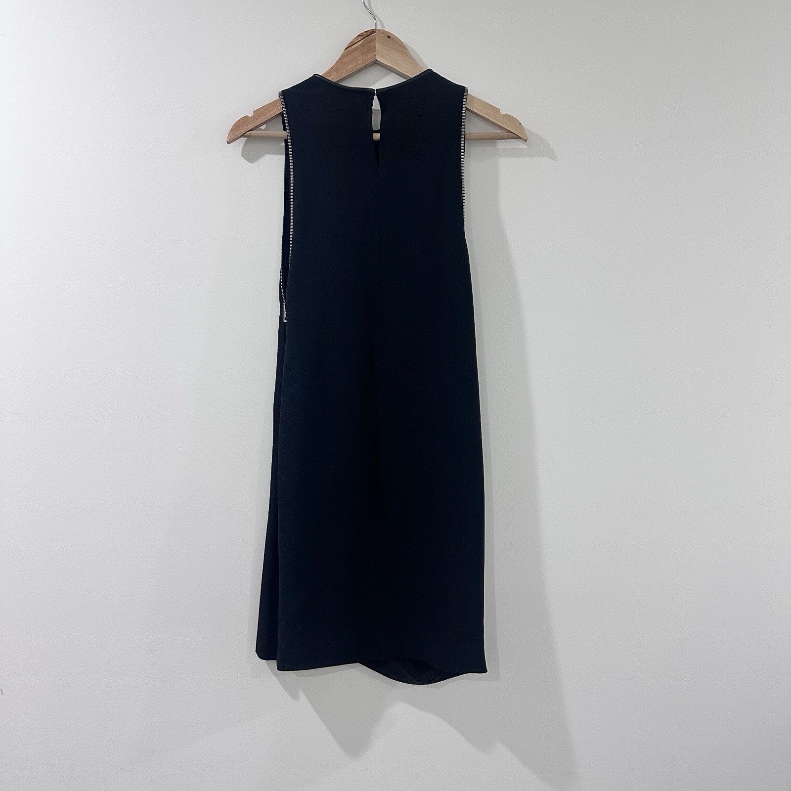 IRO Iseline sleeveless side zipper dress black size 1 small