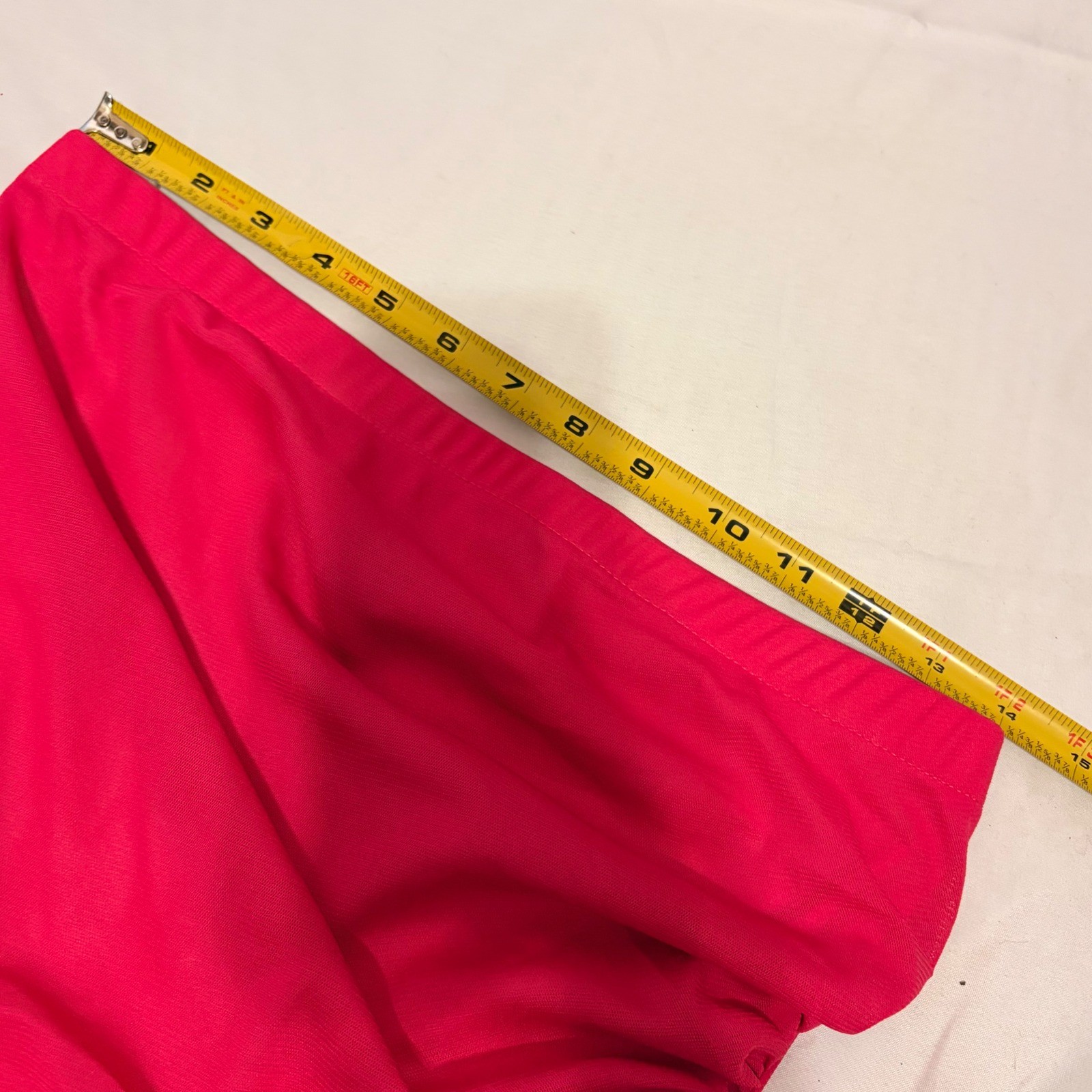 Wrapper Y2k Flowy Hot Pink Strapless Ruched Layered Mini Dress with ruffles