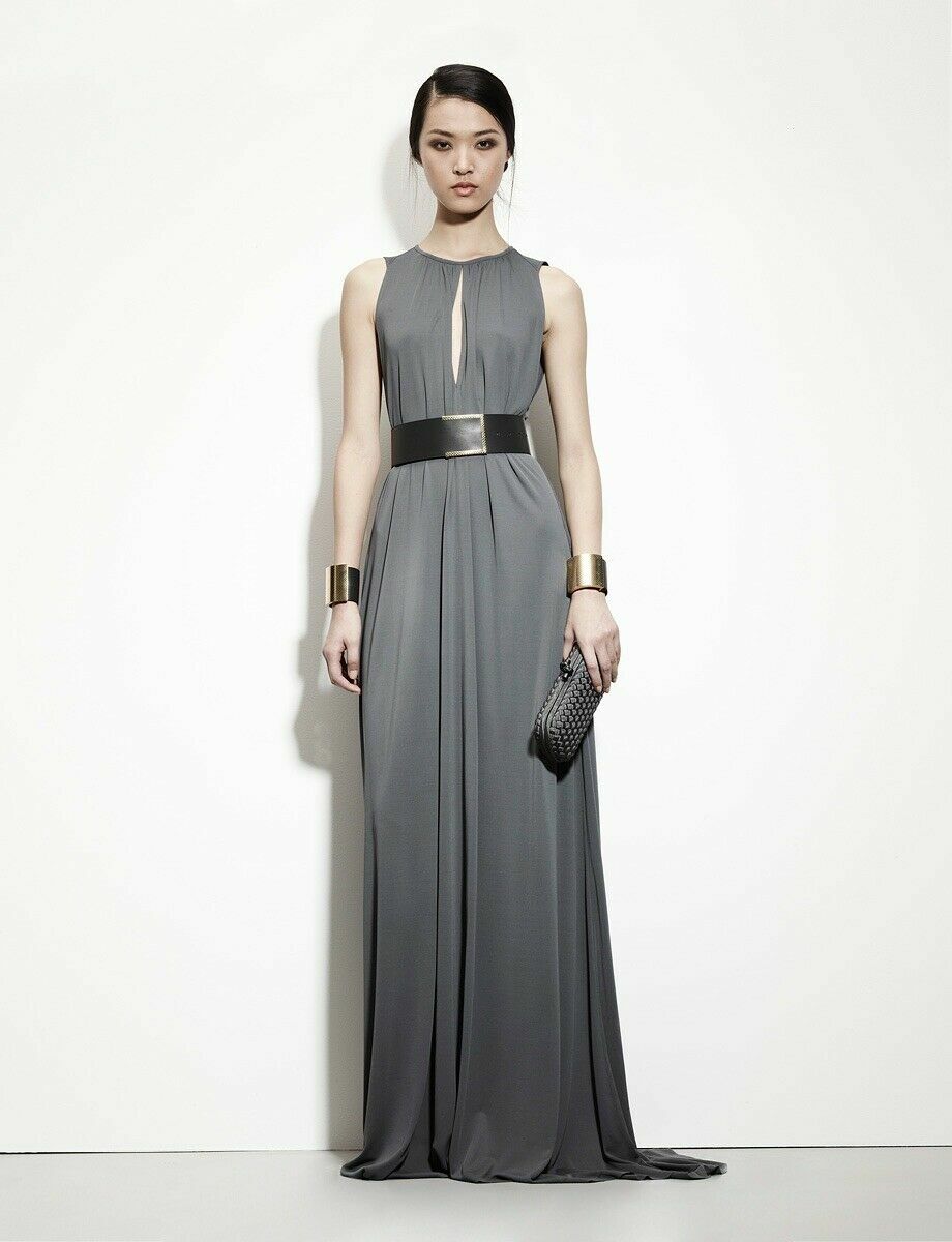 Bottega Veneta Keyhole Gown Maxi Dress BNWT Size 40