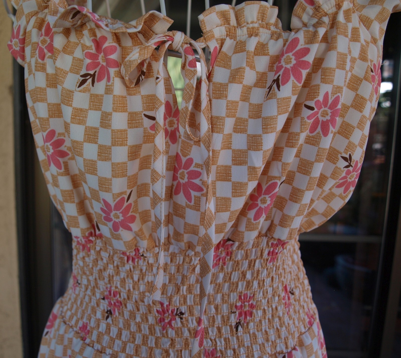 New Lilly Rose Ruffle Strap & Hem Summer Dress Sz. M