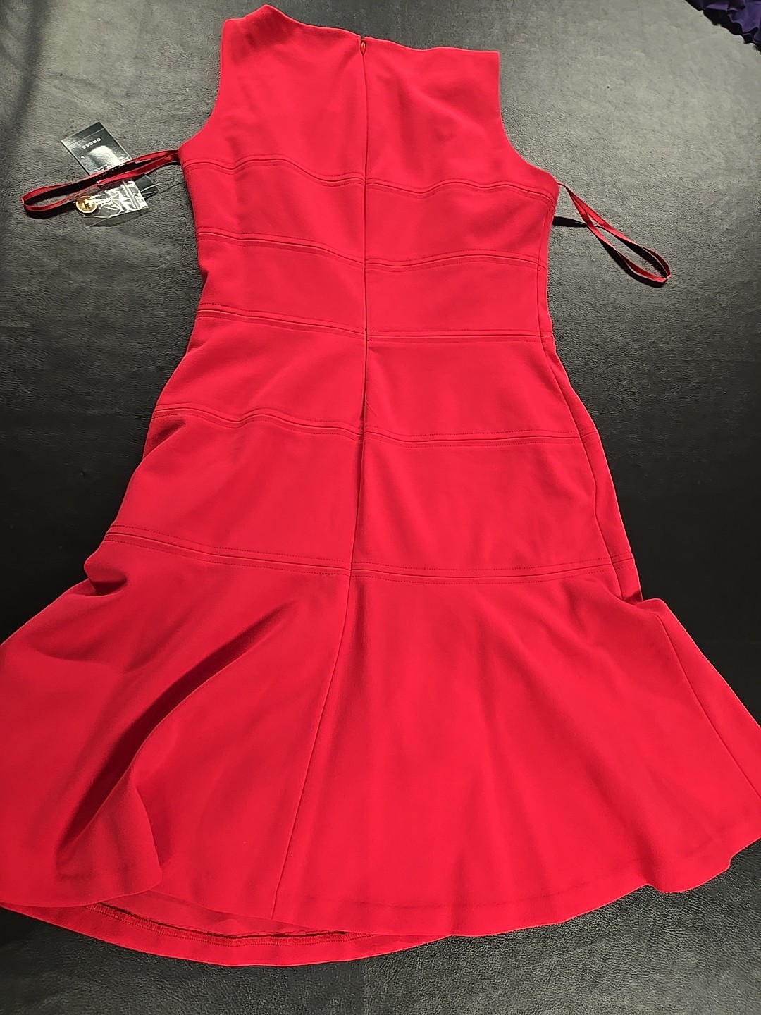 Vintage Lauren Ralph Lauren Evening Dress S 4 Pink Poppy Stunning Party NWT $140
