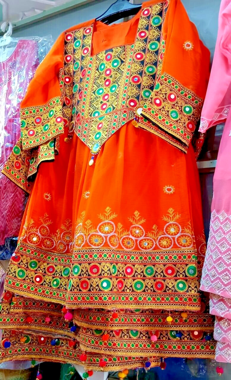 Afghan Dress For Women – handmade Afghani Dress – Traditional Afghan Kuchi Dress