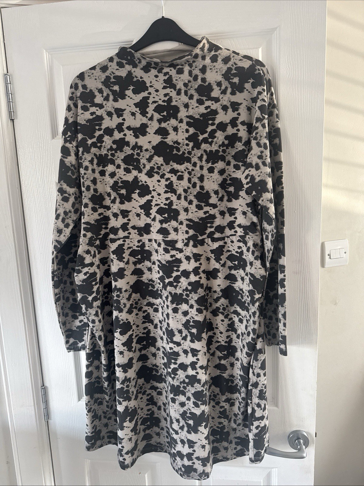 Ink splotch pattern Maternity Dress UK Size 12 NEW FREE POSTAGE