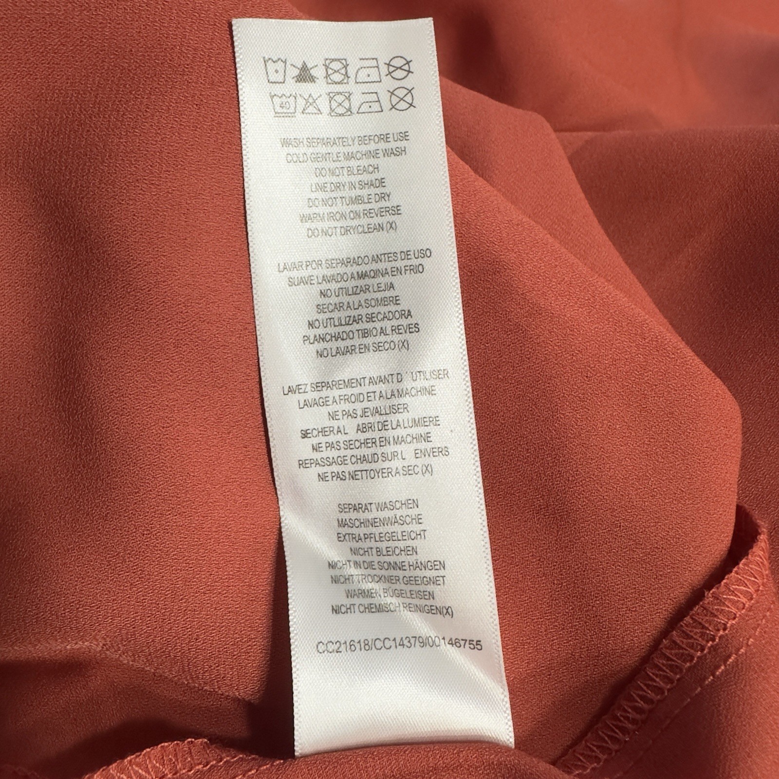 City Chic Halter Bliss Maxi Dress Size 16 Muted Burnt Orange Chiffon NWT.