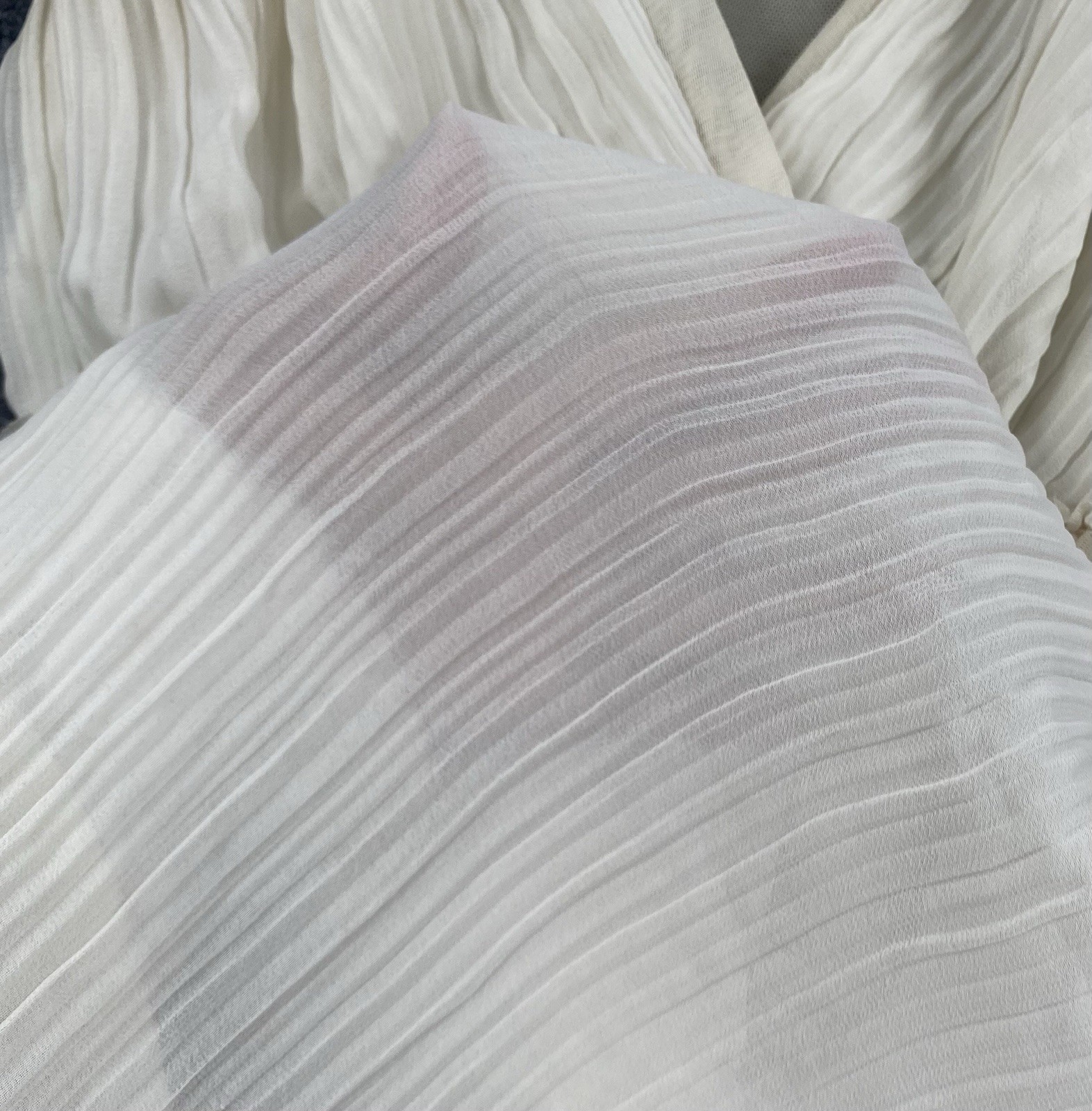Flora Ivory Pleated Spaghetti Strap Maxi Dress