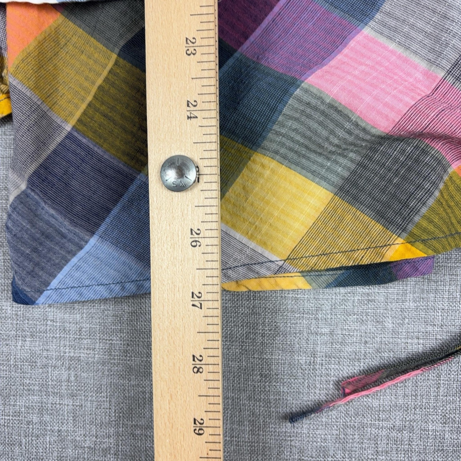 Patagonia Dress Womens 0 Multicolor Plaid Halter Asymmetrical Sundress Short
