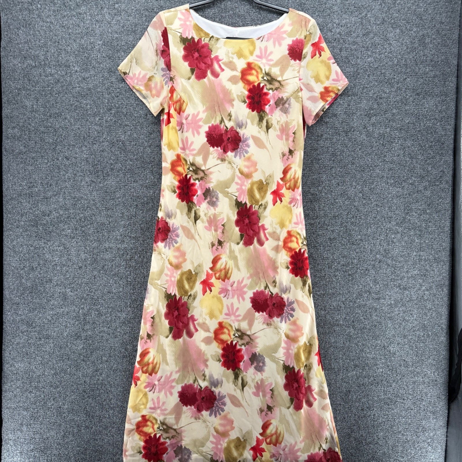 Jonathan Martin Dress Womens 12 Watercolor Floral Soft Girl Cottagecore Romantic