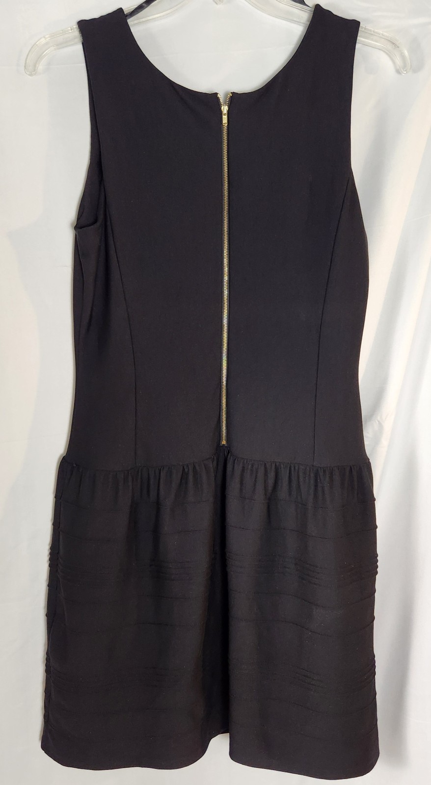 VTG Worthington Drop Waist Quiet-luxury/Old-Money/Minimalist Black Dress L