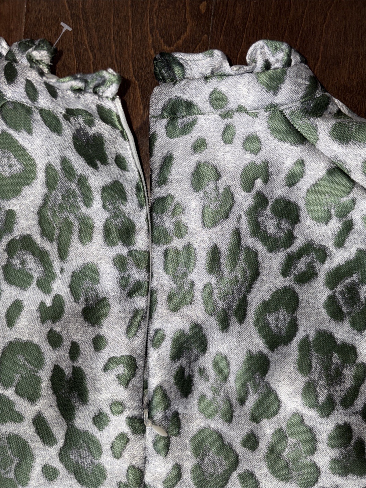 Karlie Leopard Tier Tapestry Dress Size M