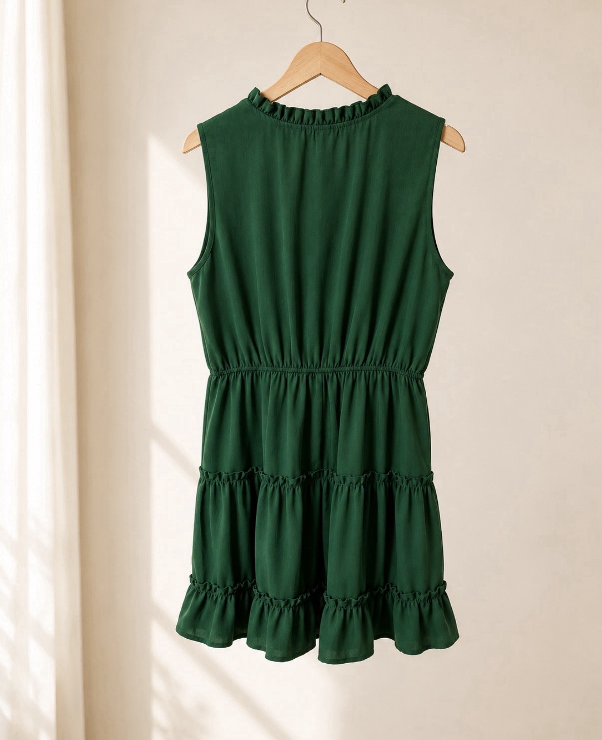 All American Green Mini Dress Cupshe Size Large