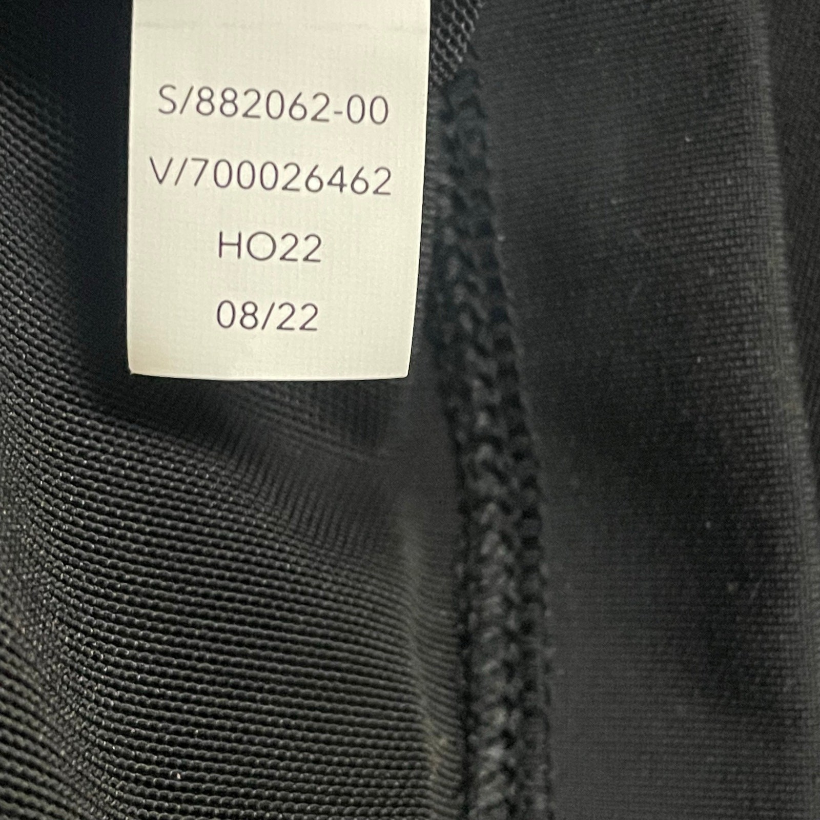 Athleta Spandex Blend Zip Up Front Long Sleeve Delancey Skyline Dress Black XS