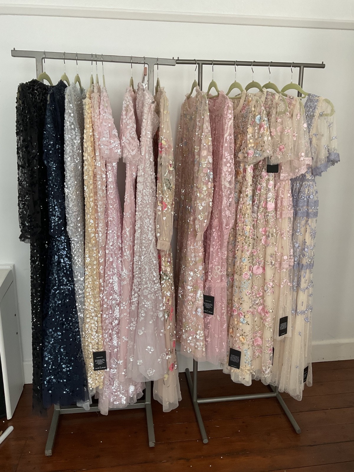 Needle & Thread ‘Rosalie’ Gown Maxi Dress RARE BNWT sequinned embellished UK10