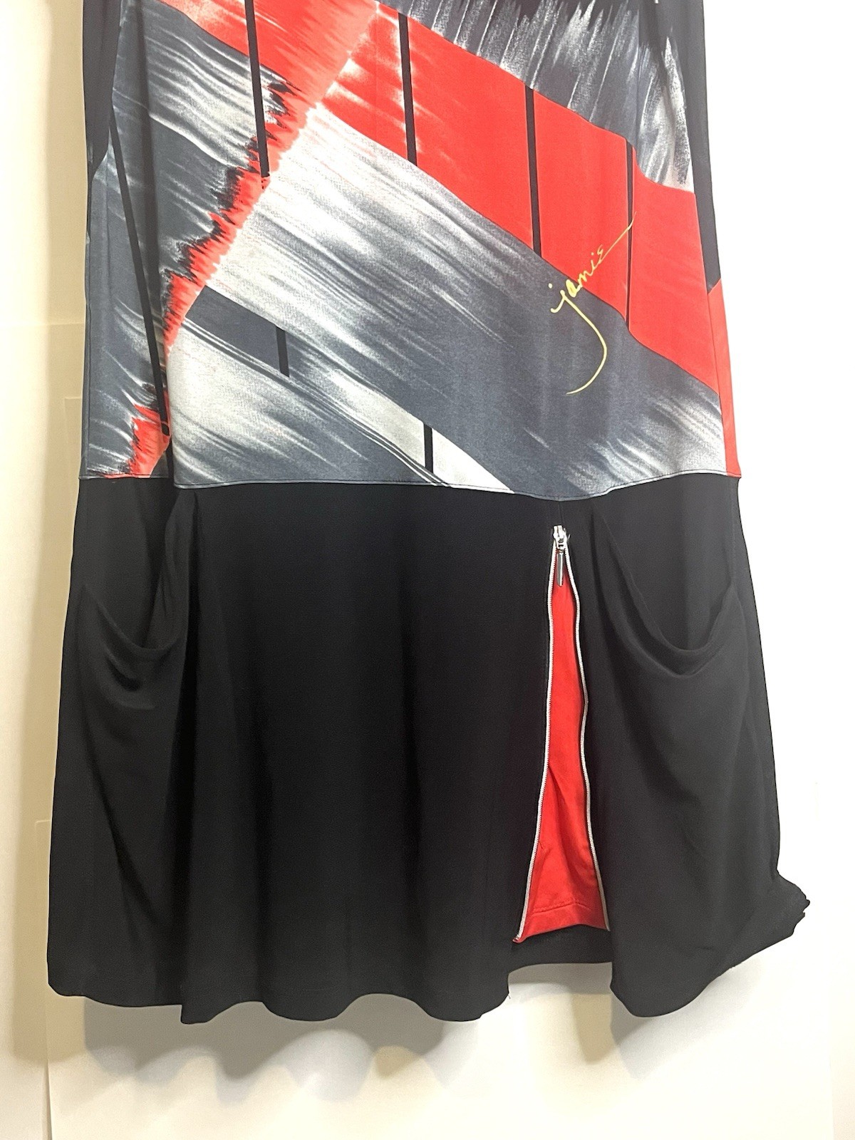 Jamie Sadock Women’s M Sleeveless Abstract Print Athletic Dress Golf Tennis