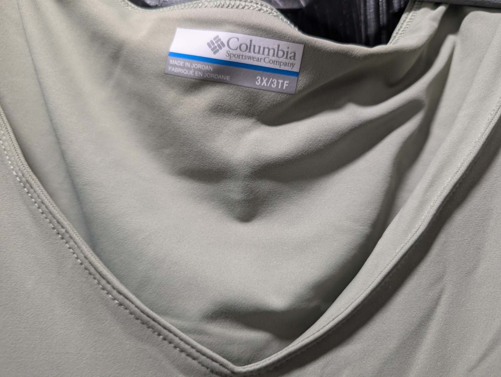 NWT Columbia Green Chill River Midi Dress Olive Size 3X