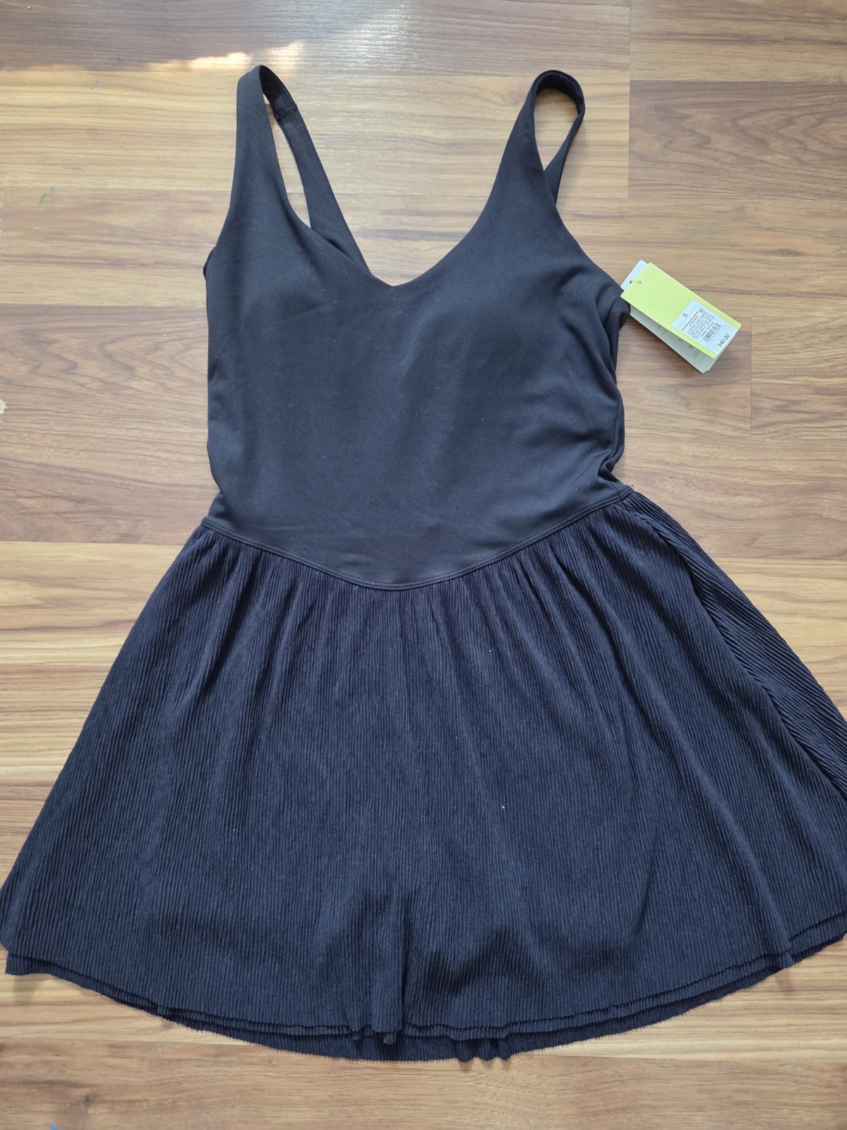 Women’s Black Active Athletic Pleated Tennis Dress Size Small From TARGET
