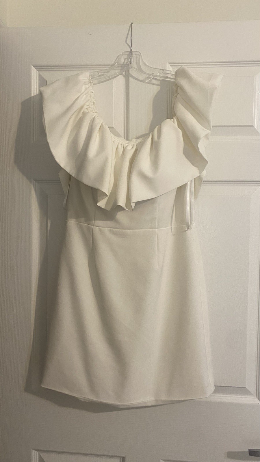 Short Wedding Dress Off The Shoulder