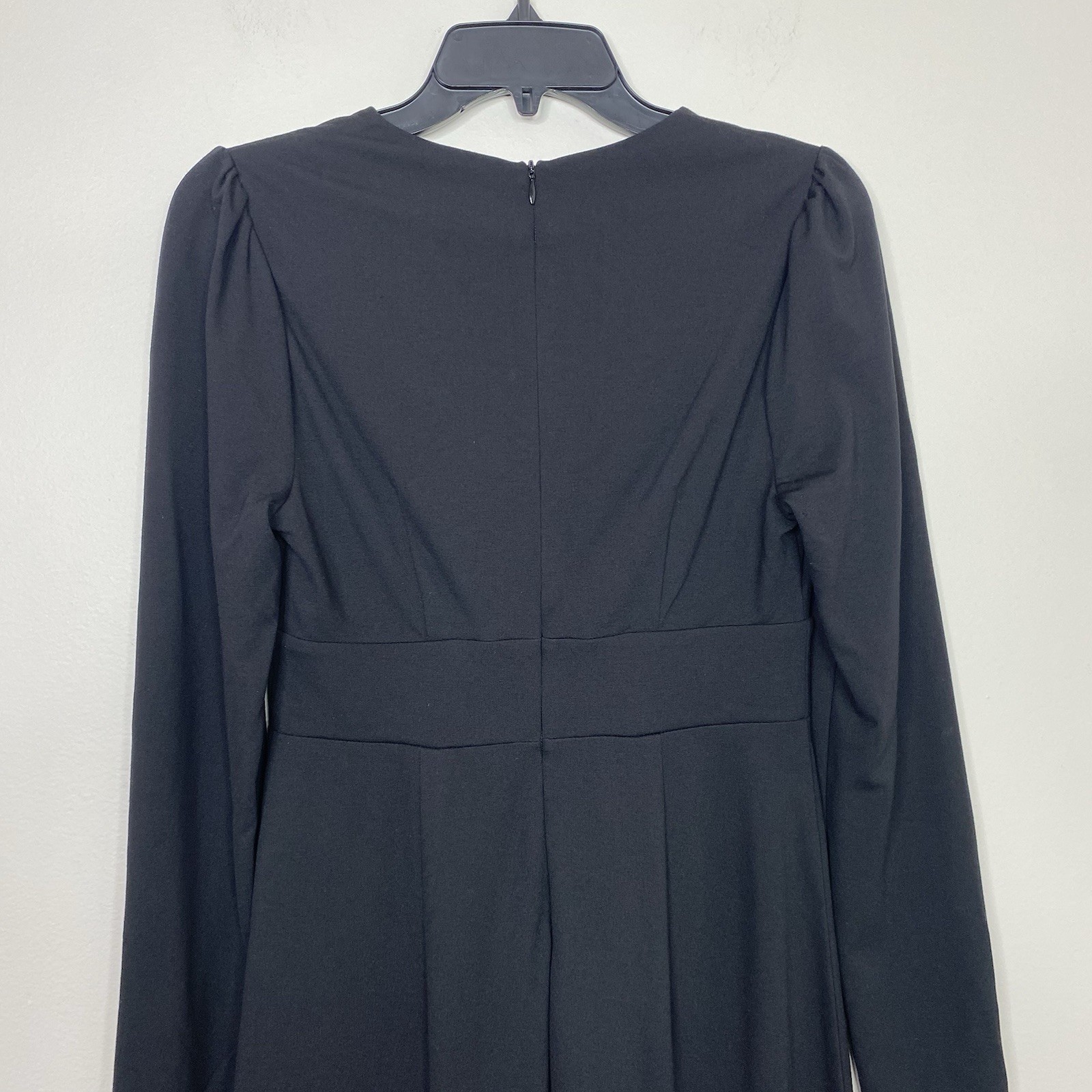 Boden V-neck Long Sleeve Classic Column Jersey Knit Midi Dress Size 4