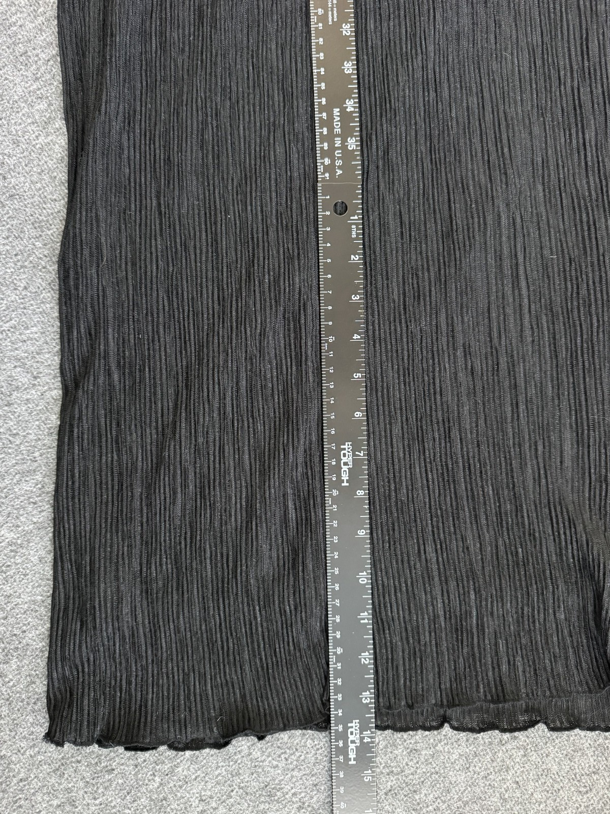 ASTR The Label Black Textured Maxi Dress Padded Shoulder Sleeveless Small