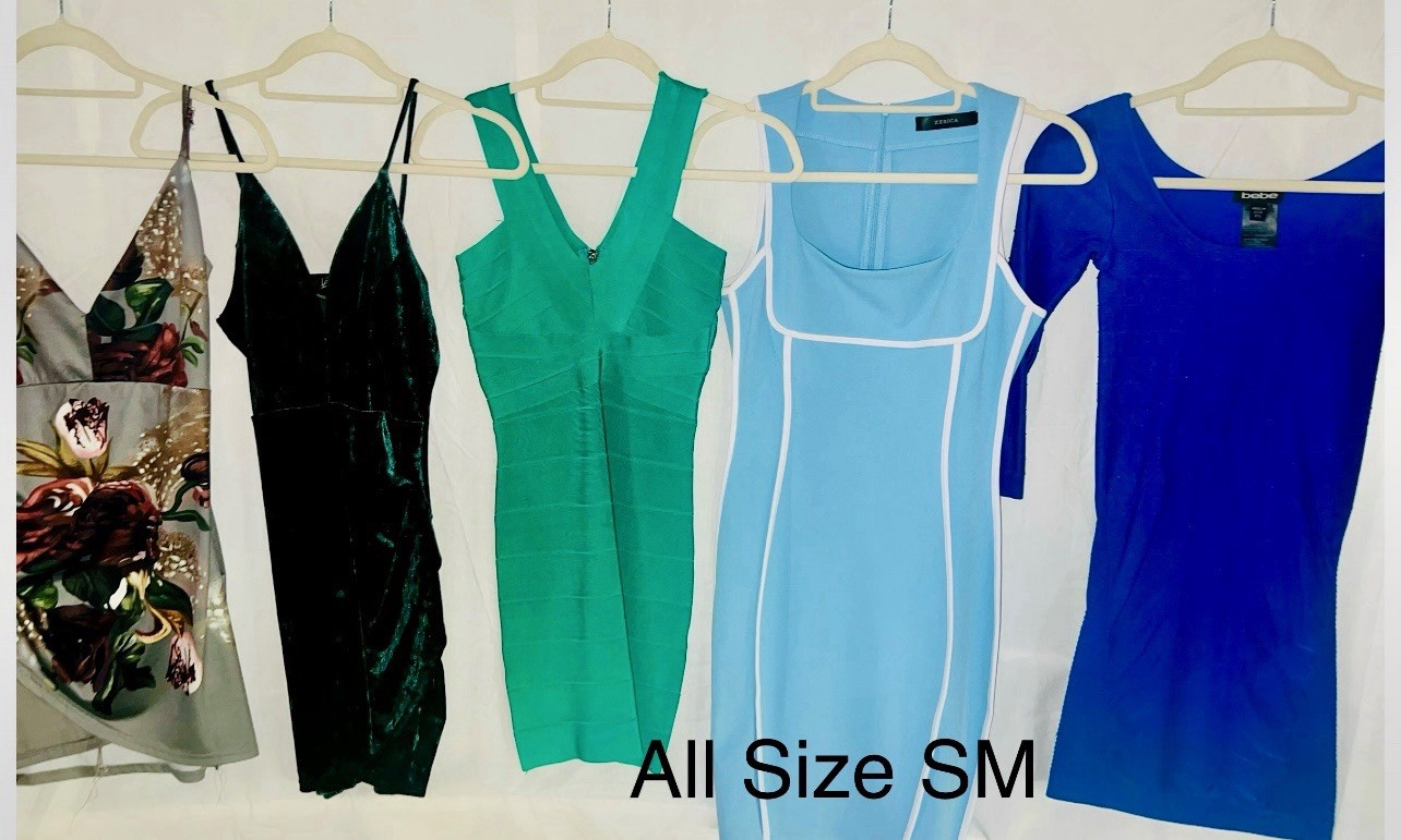 Various High-End Dresses size SM- $50 Each