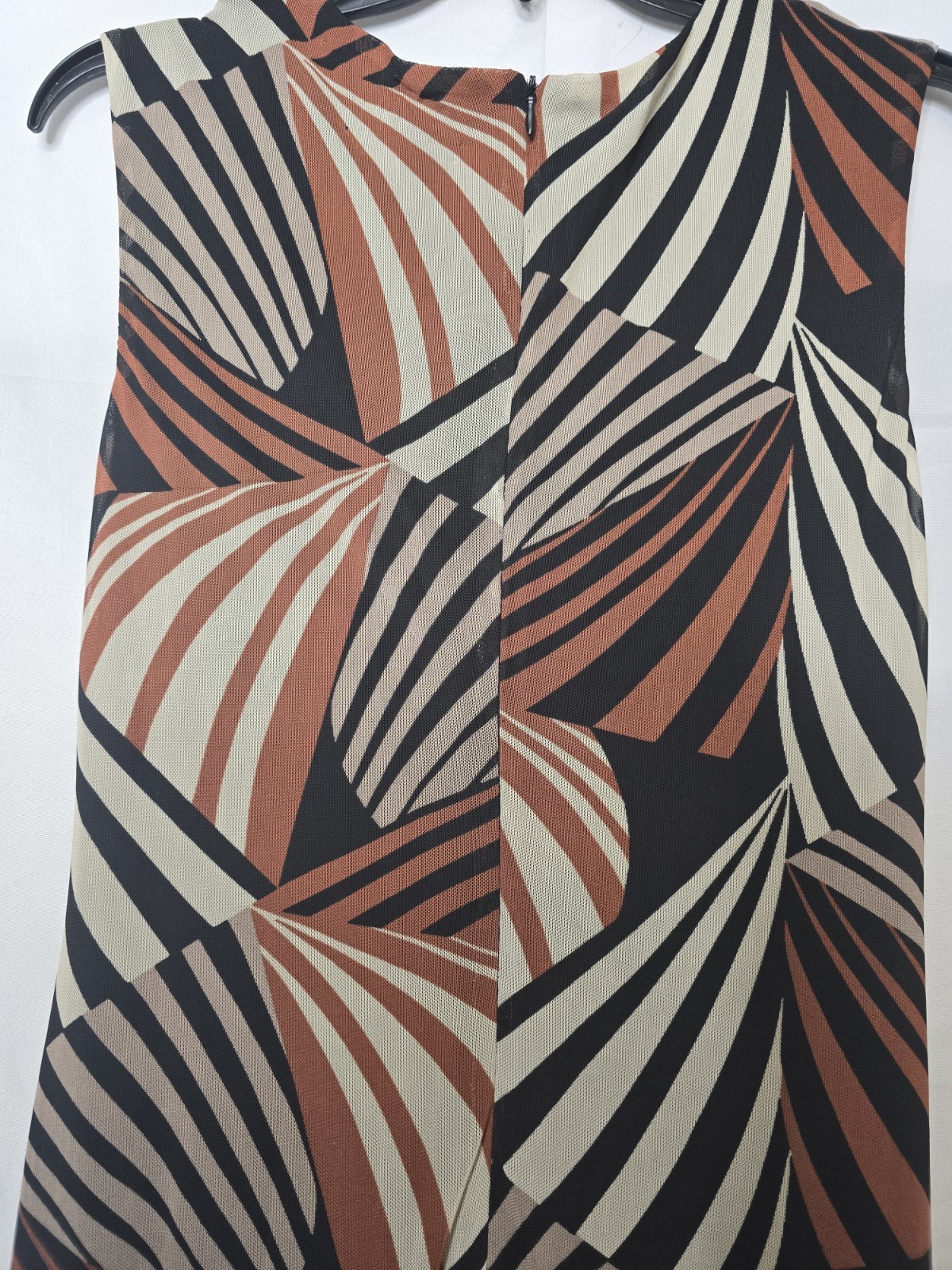 Connected Apparel Geometric Multicolor Dress 12
