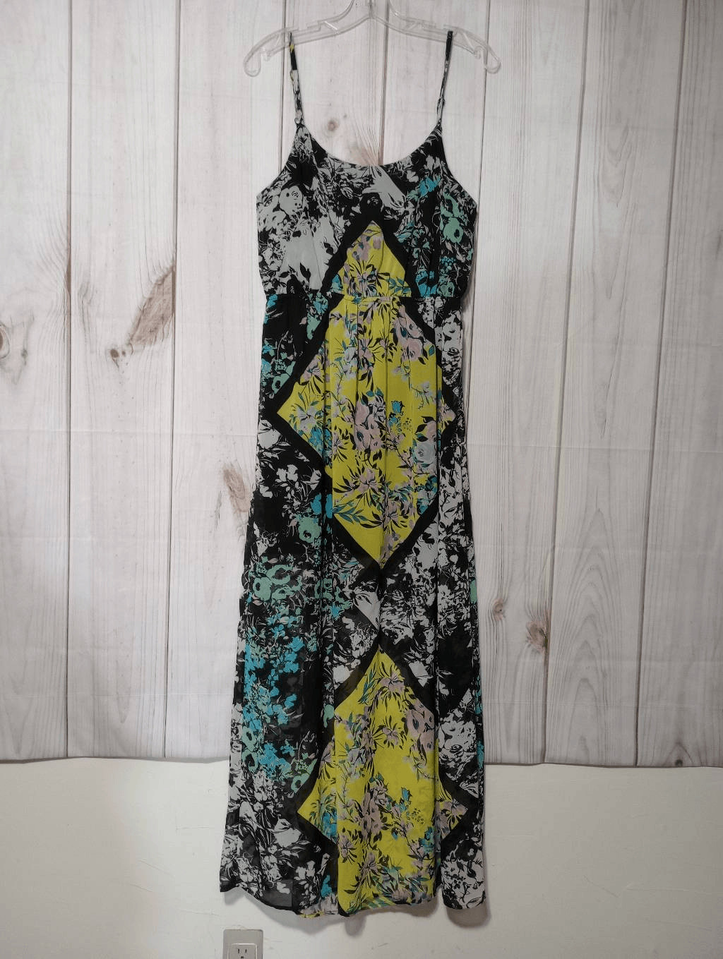 Love Fire Dress Ladies Large Spaghetti Strap Vacation