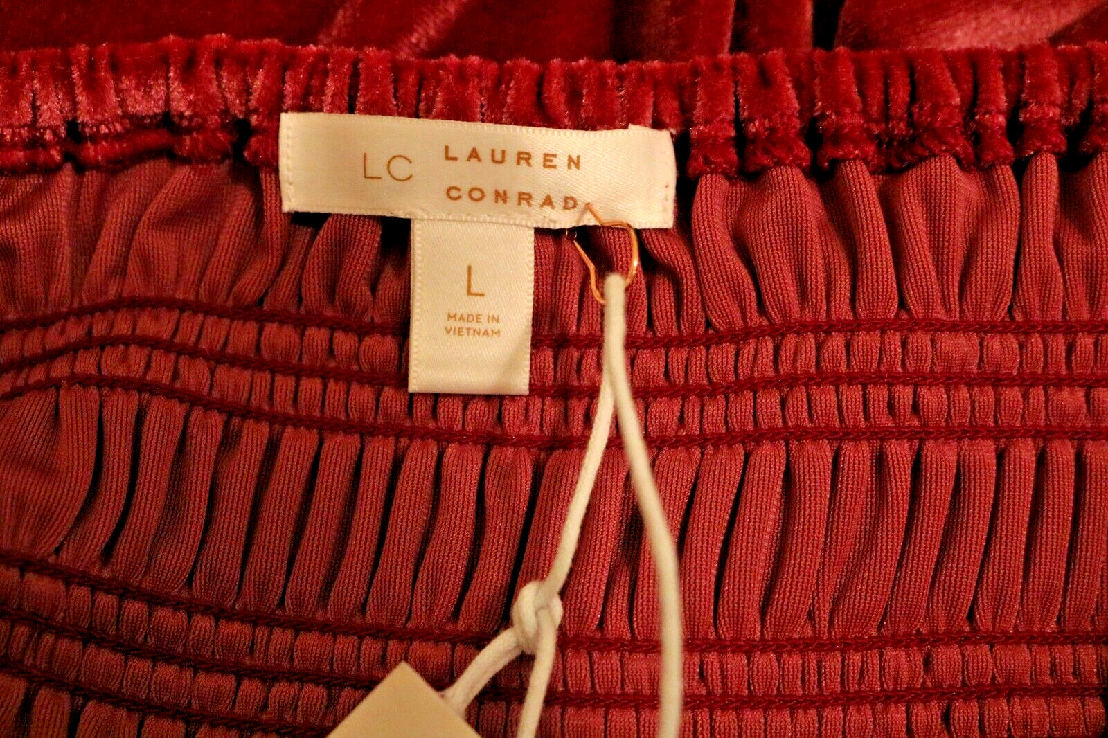 Lauren Conrad L 601 Wine Chalet “pink” dress NWT beautiful Maxi length