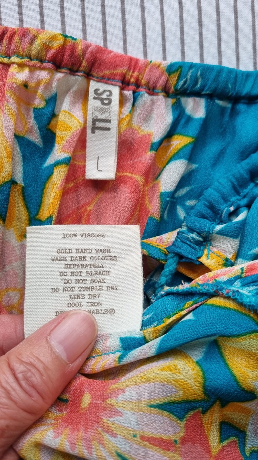 🦋Spell And The Gypsy L Jagger Teal Gown AS NEW
