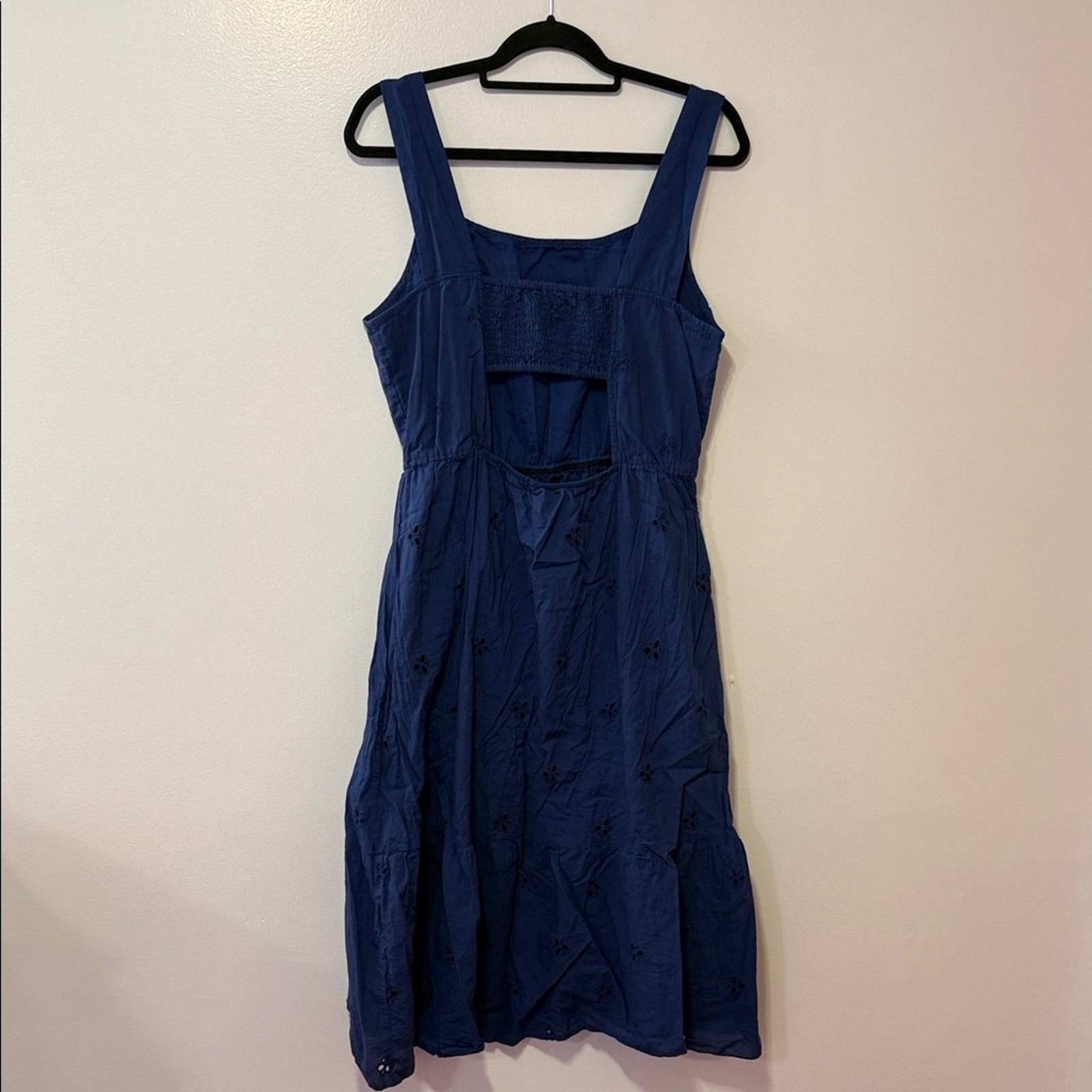 Saint + Sofia Blue Sleeveless Spring Dress Size 12
