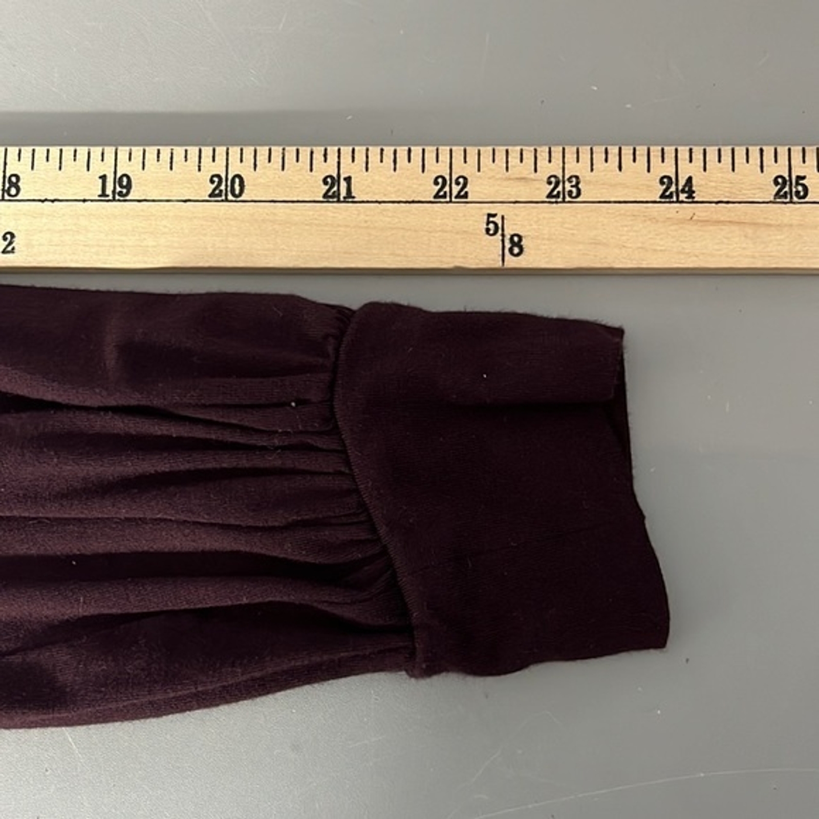 Vertigo Paris Purple Long Sleeves Bubble Midi Women’s Dress Size M