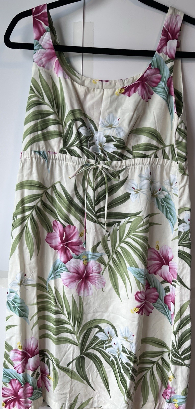 VTG Shannon Marie Made in USA Hawaii Tropical Print SunDress Sz S 100% Rayon