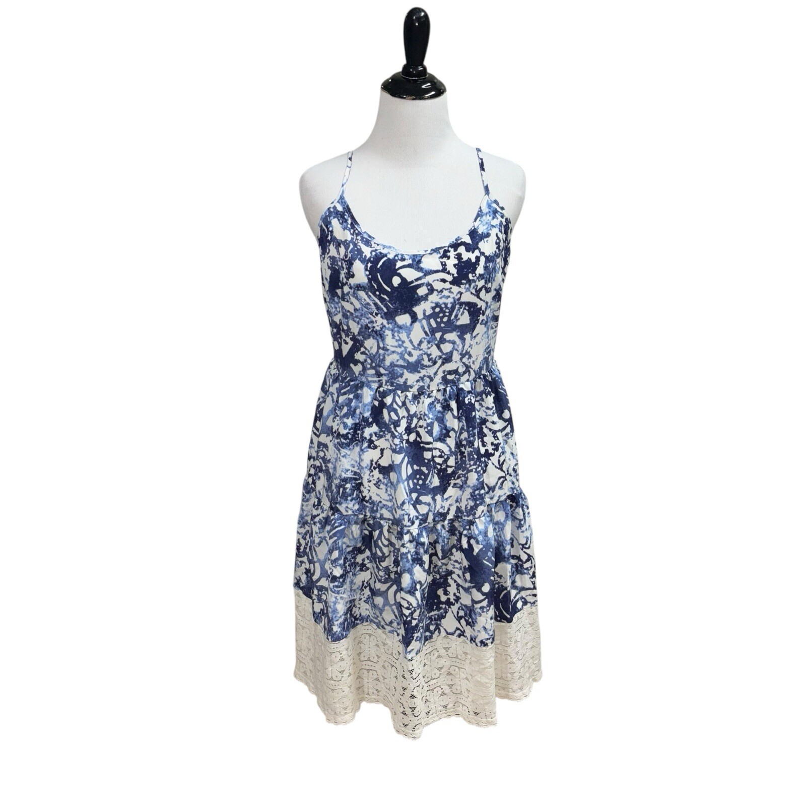 Peter Som For Design Nation Women’s M Medium Sun Dress Lace Trim NWT Resort Wear