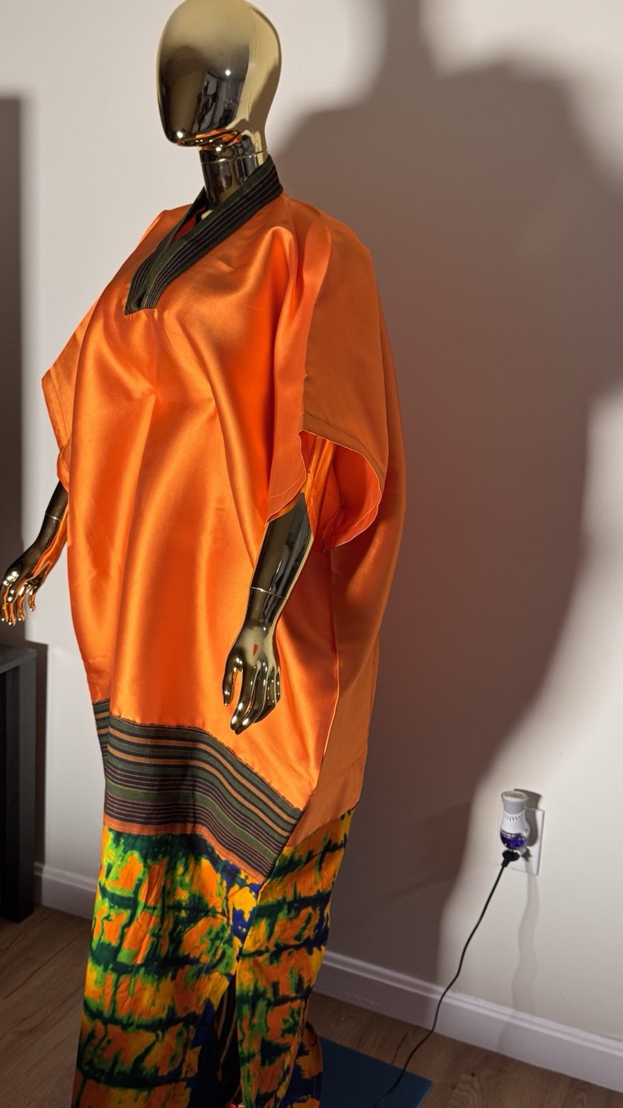African Print Ankara Bubu Dress With Asoebi