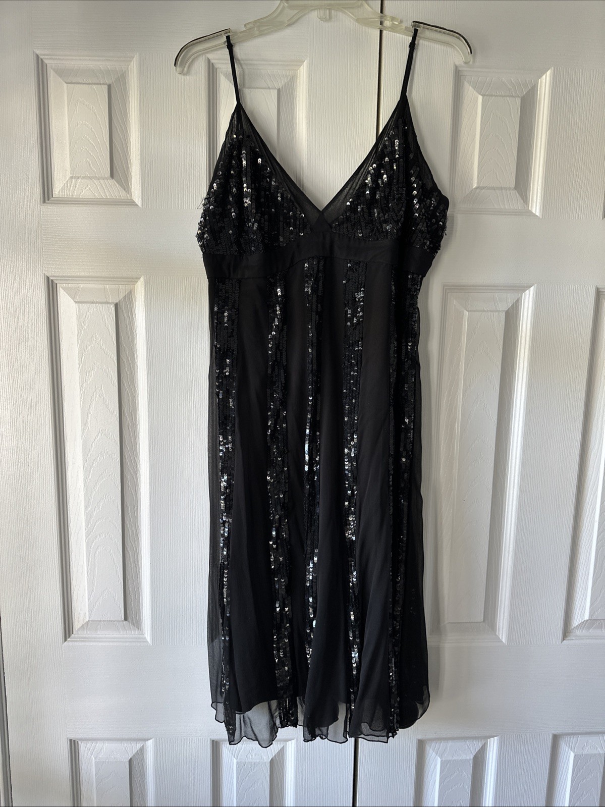 Black sequence Dress Size 16