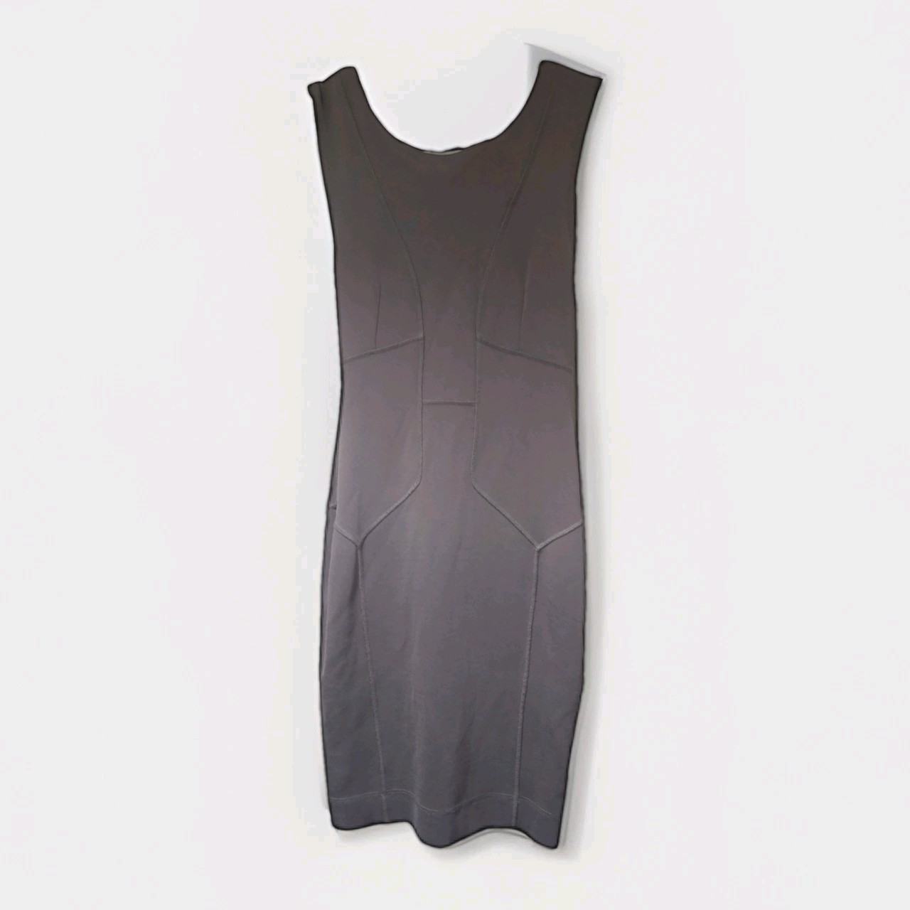 FRENCH CONNECTION Lilac Grey Mauve Bodycon Fitted Dress UK 10 US 6 EU 38
