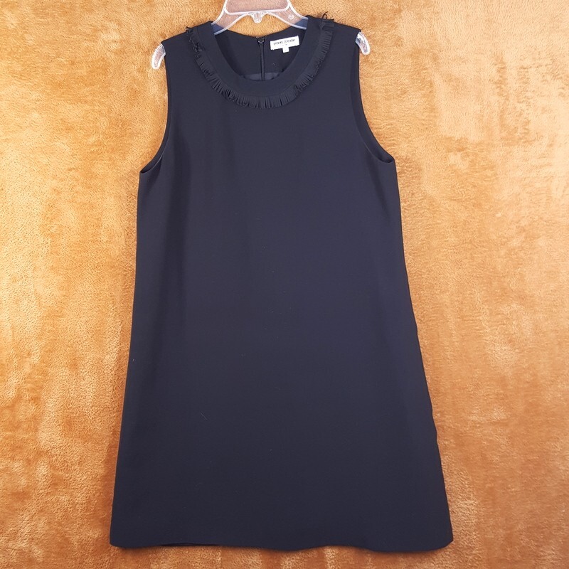 OPENING CEREMONY Shift Dress Womens Large Black Sleeveless LBD