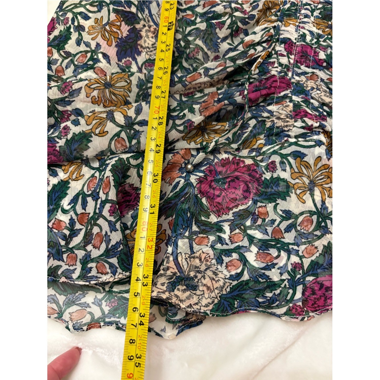 Veronica Beard Marilla Silk Floral Mini Dress 2 Ruched romantic sheer guest fem