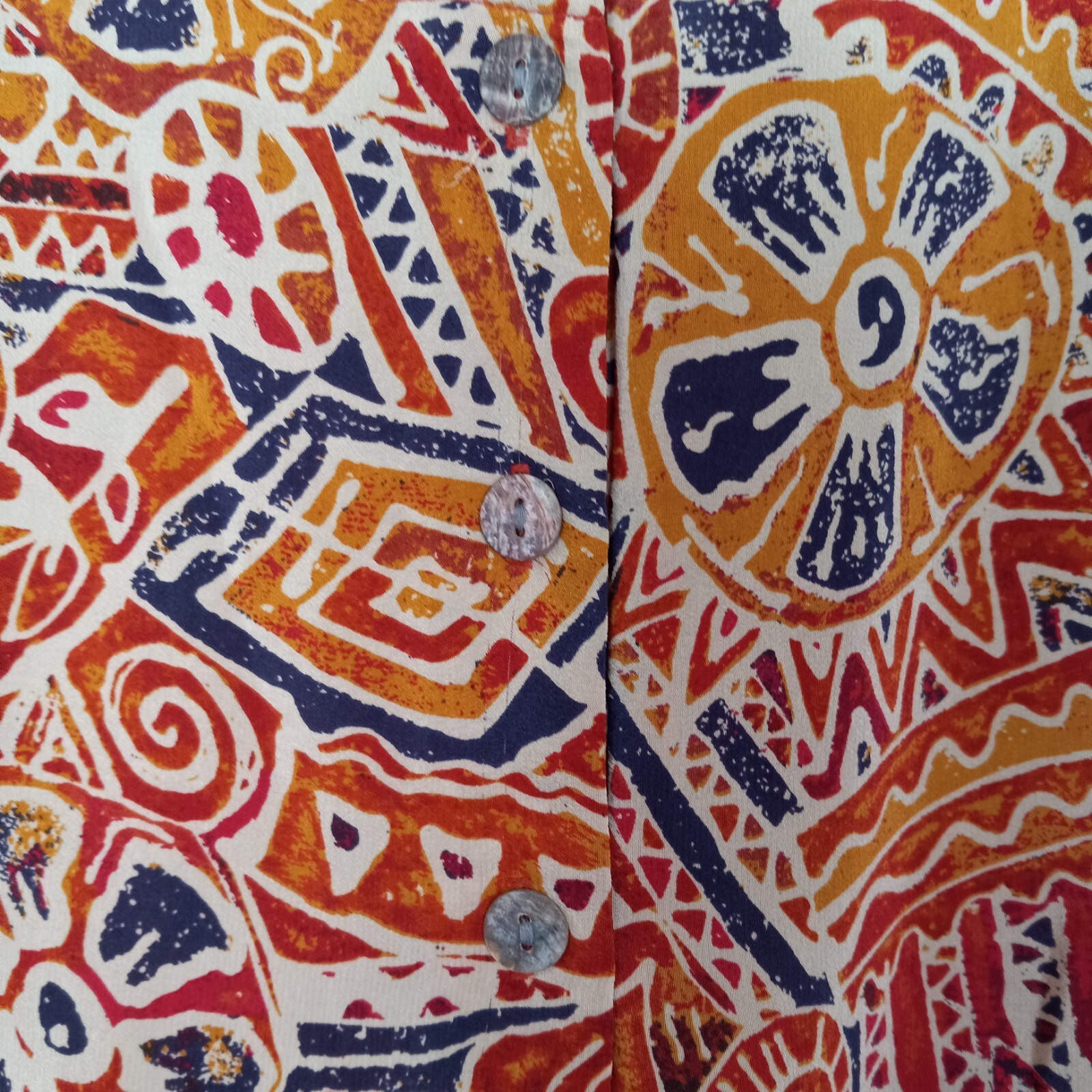 Amanda Smith Silk Maxi Dress Womens 14 Geometric Aztec Southwestern Sleeveless