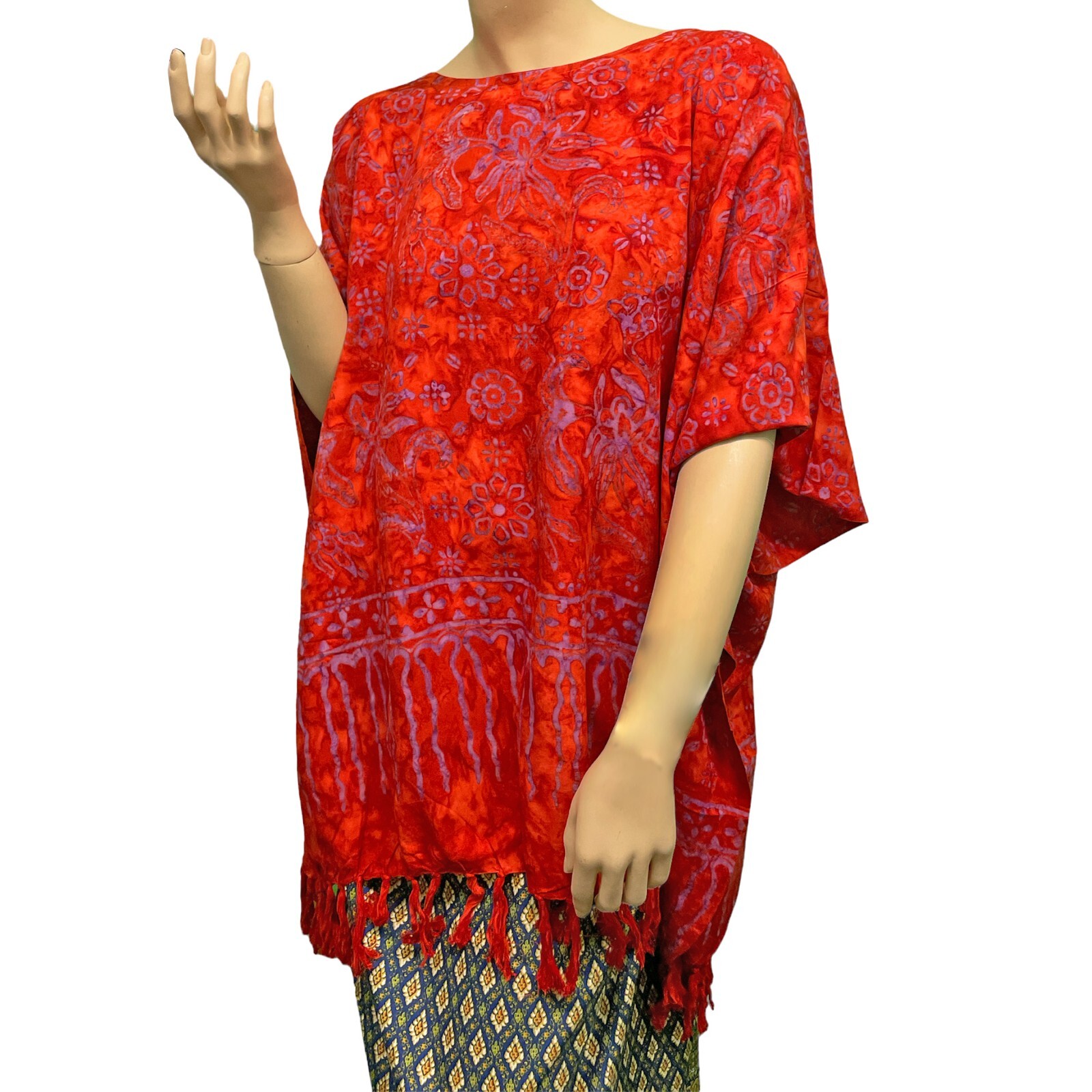 SARAWAK Soft Top Blouse heat waver clothing poncho shirt ladies mens girls boys