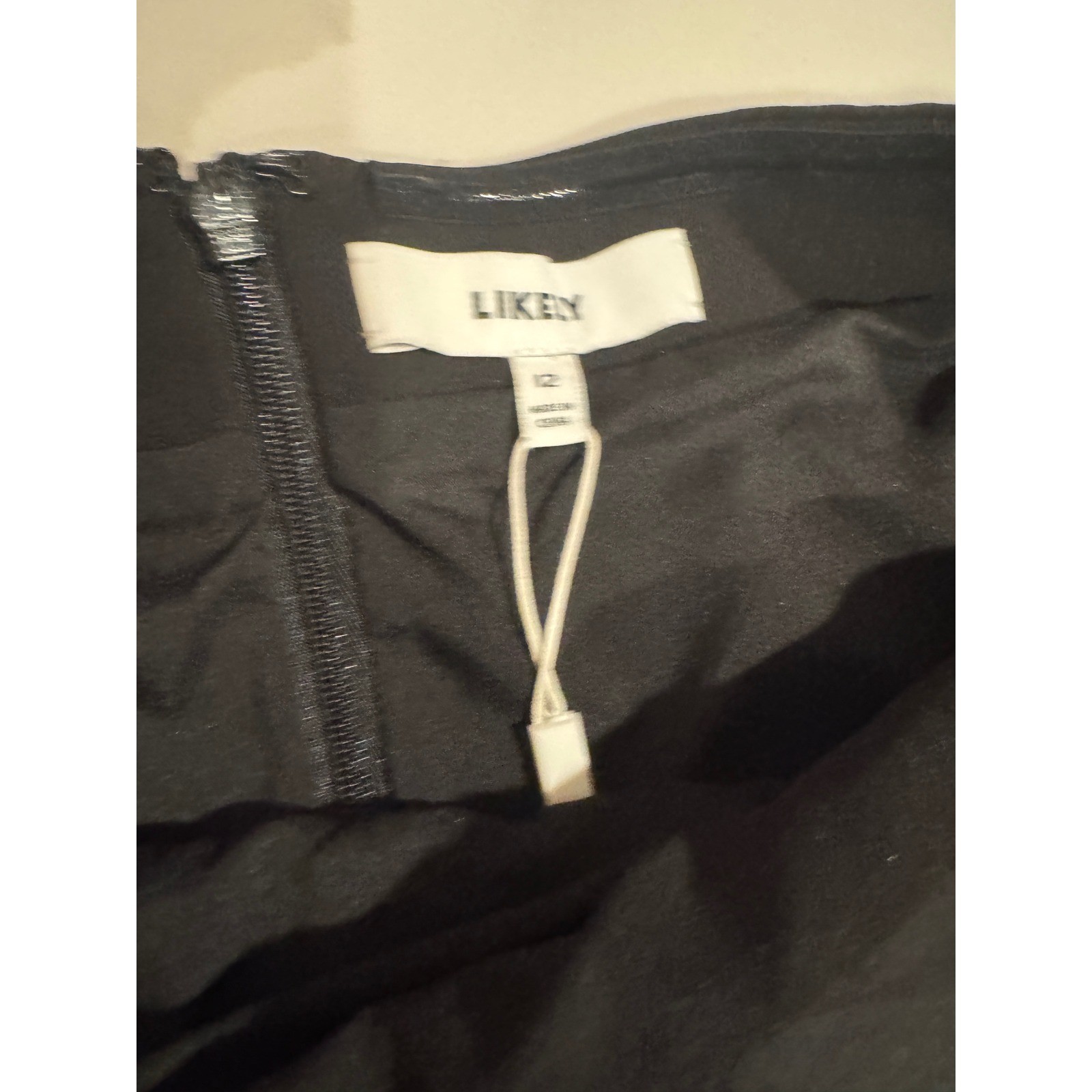 Likely Black Strapless Sweetheart Neckline Bodycon Mini Dress Cocktail NWT 12