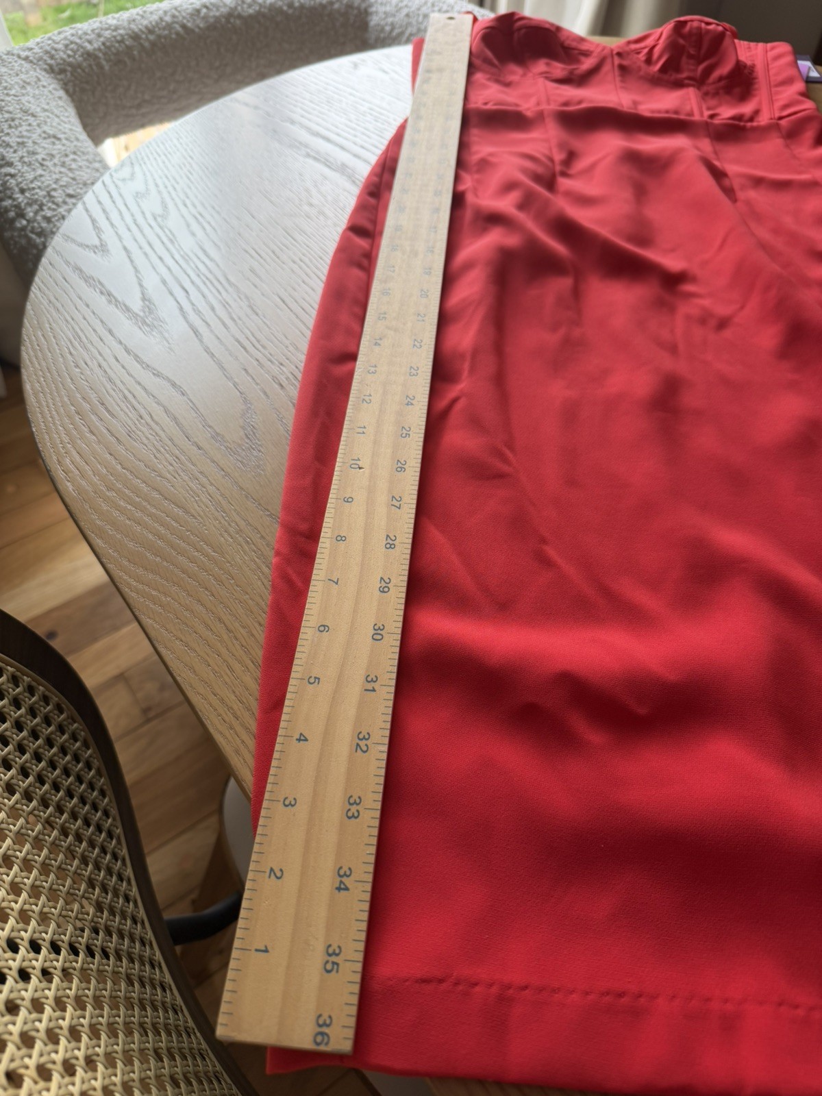 Sergio Hudson x Target Red Bustier Midi Dress NWT size XS