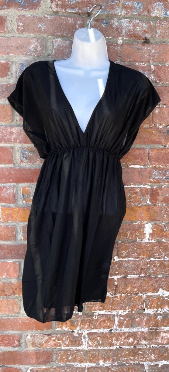 Womens Krazy Love BLACK Cami Baby Doll Dress, One size fits most, Silk/Poly