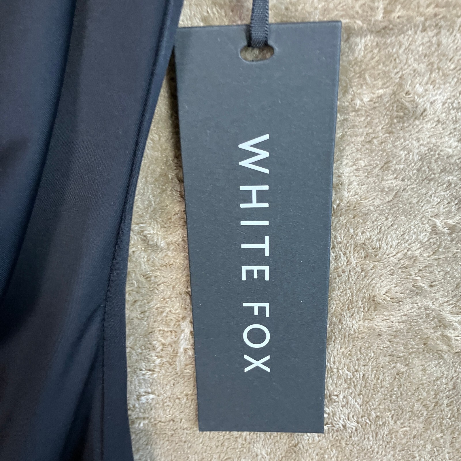 White Fox Boutique Hands To Myself Mini Dress Size M Black NWT