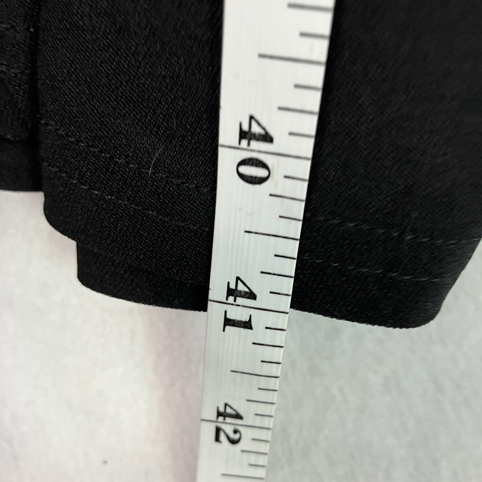 Miusol Collared Wrap-Style Dress Women’s Size XL Black 3/4 Sleeve NWT