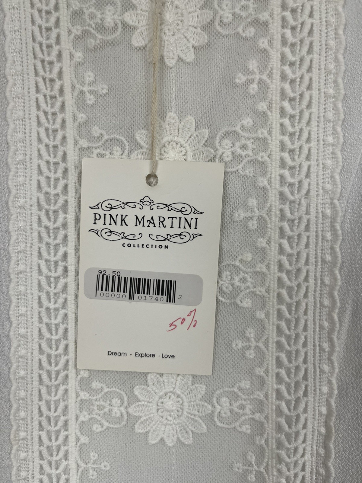 Pink Martini Collection The Venus Dress White Sleeveless Size XS DR-71681 NWT