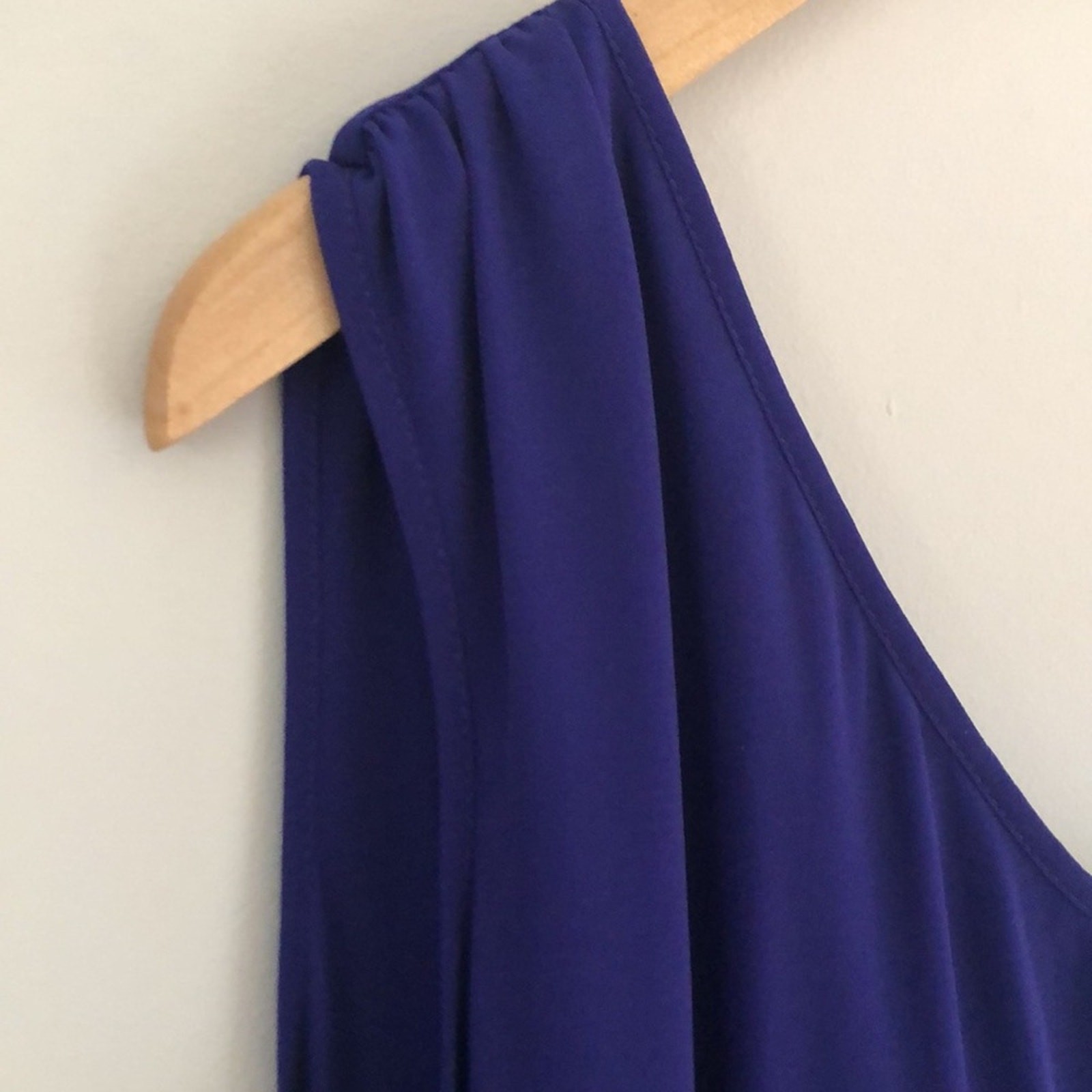 BCBG Asymmetrical Sleeveless One Shoulder Dress