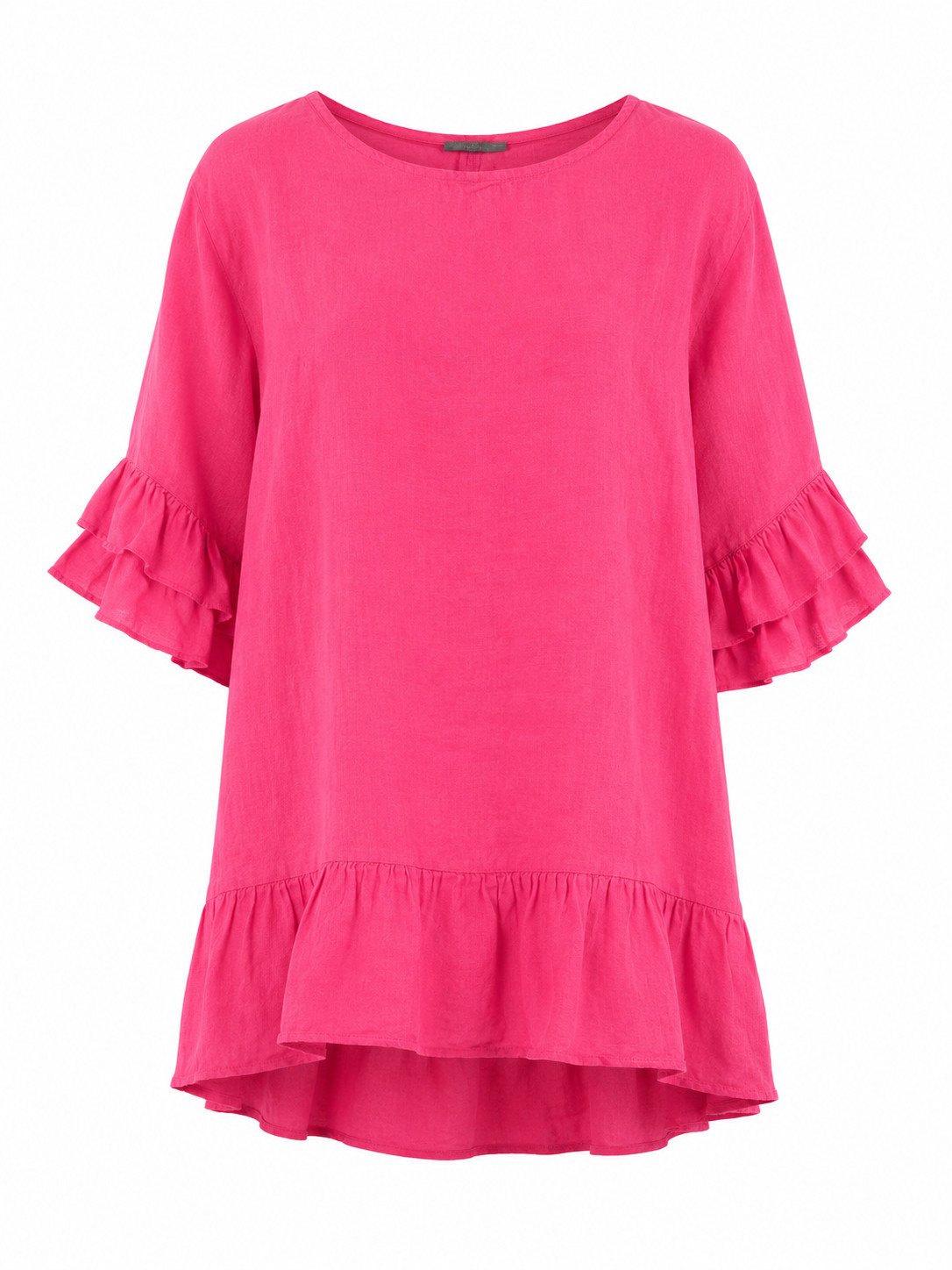Piazza Del Tempio 100% Linen Tunic Dress – Made in Italy – Size Small
