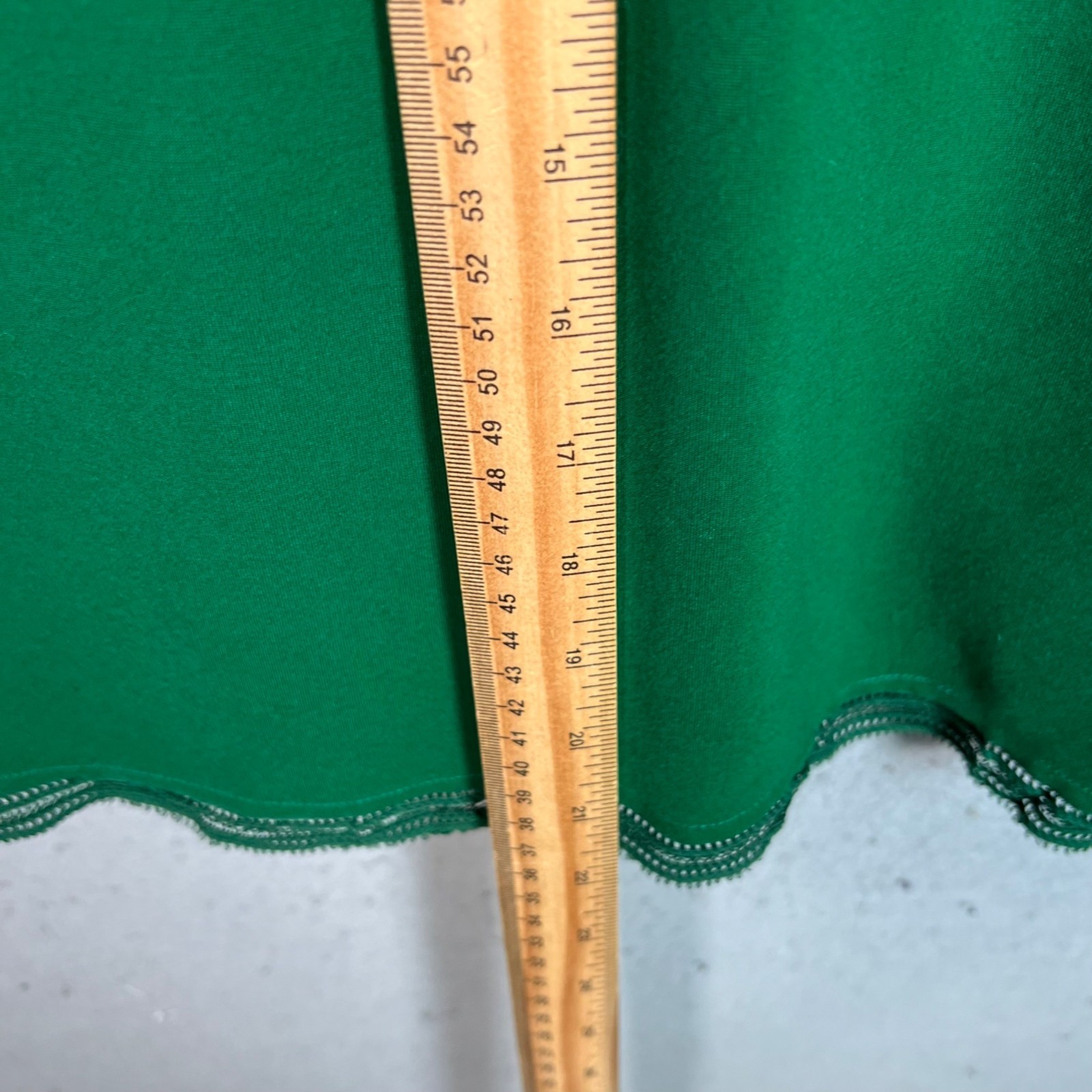 Lush Green Sleeveless V-Neck Mini Dress Size Small Cotton Blend
