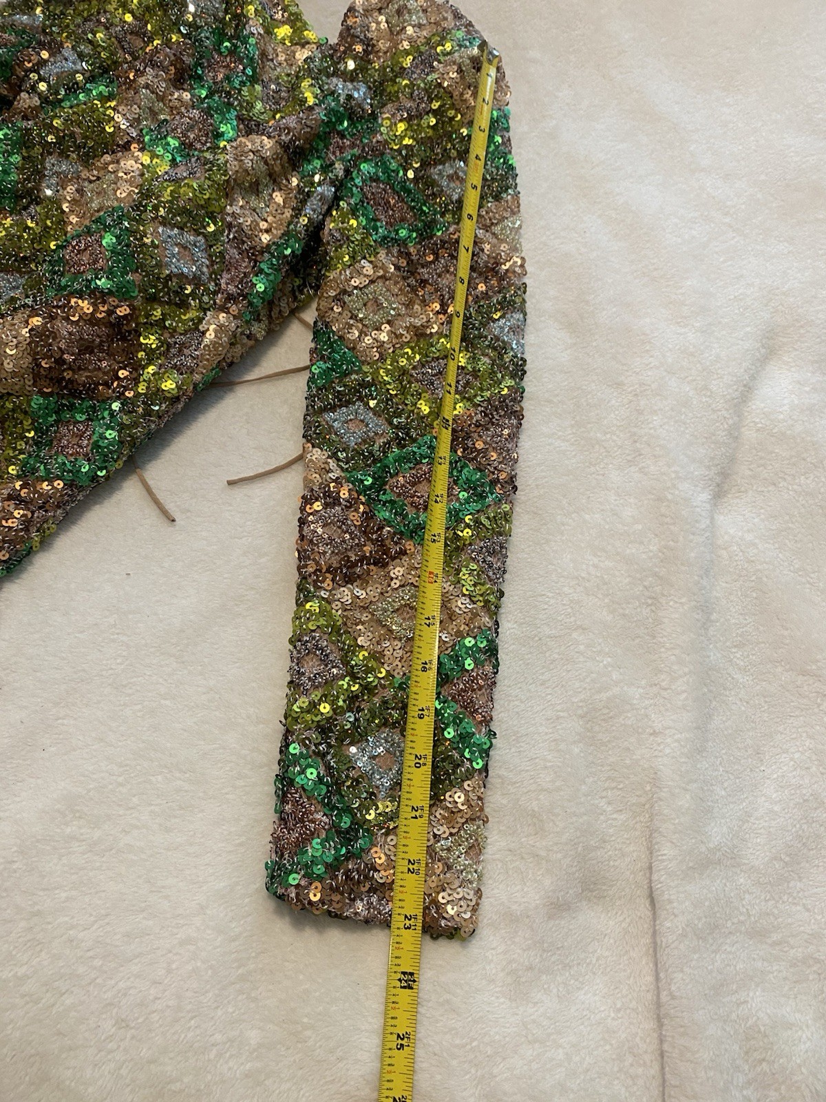 NWT Dress The Population Patchwork Sequin Mini Dress- Medium $310