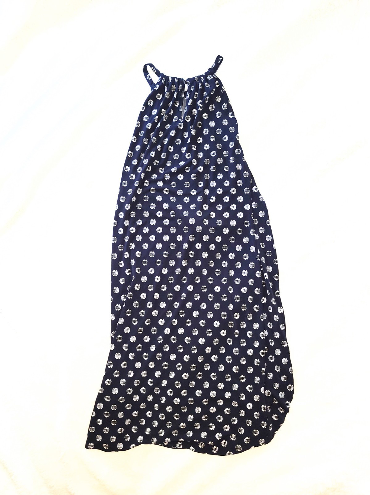 NWOT 1. State Floral Patterned Knotted Tie Waist Wrap Maxi Dress Small