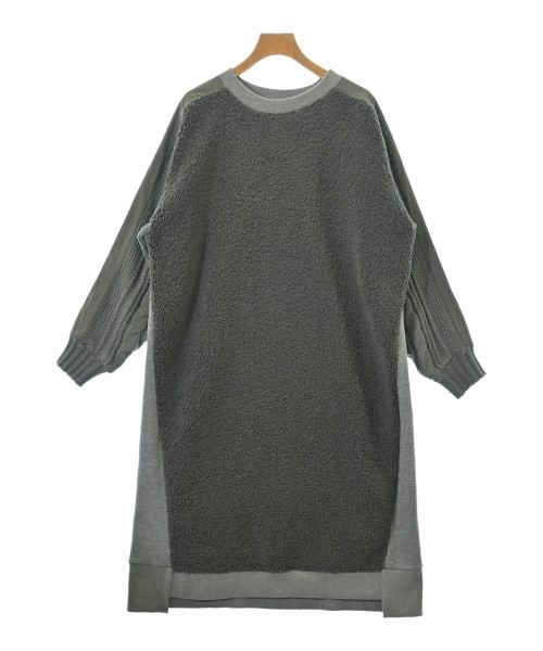 BEAMS HEART Dresses Gray F 2200694009275
